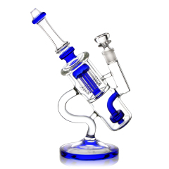 good design hot selling recycler glass bong