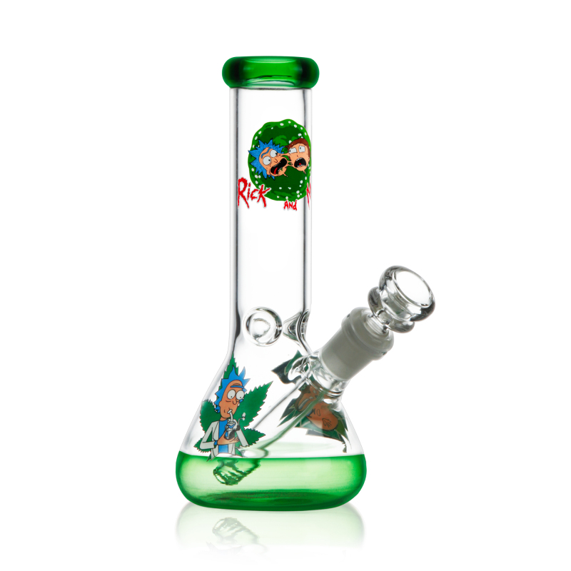 8.3 inches little glass beaker bong