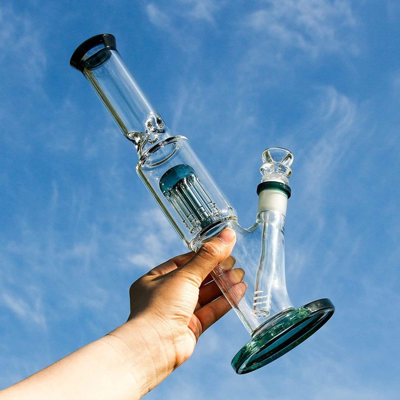 12.5 inches high quality borosilicate water bong