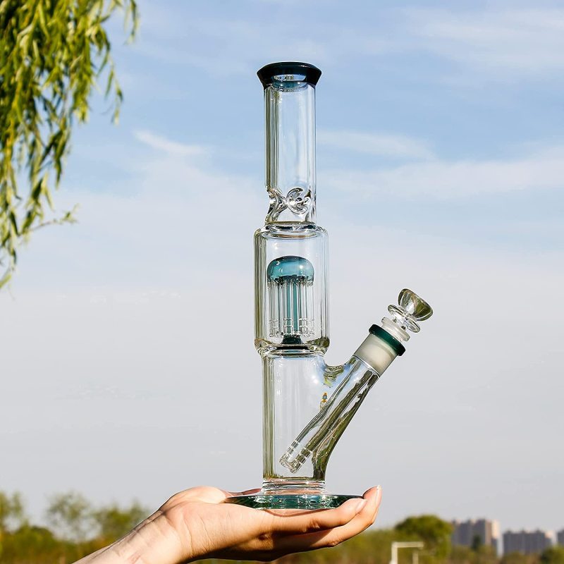 12.5 inches high quality borosilicate water bong