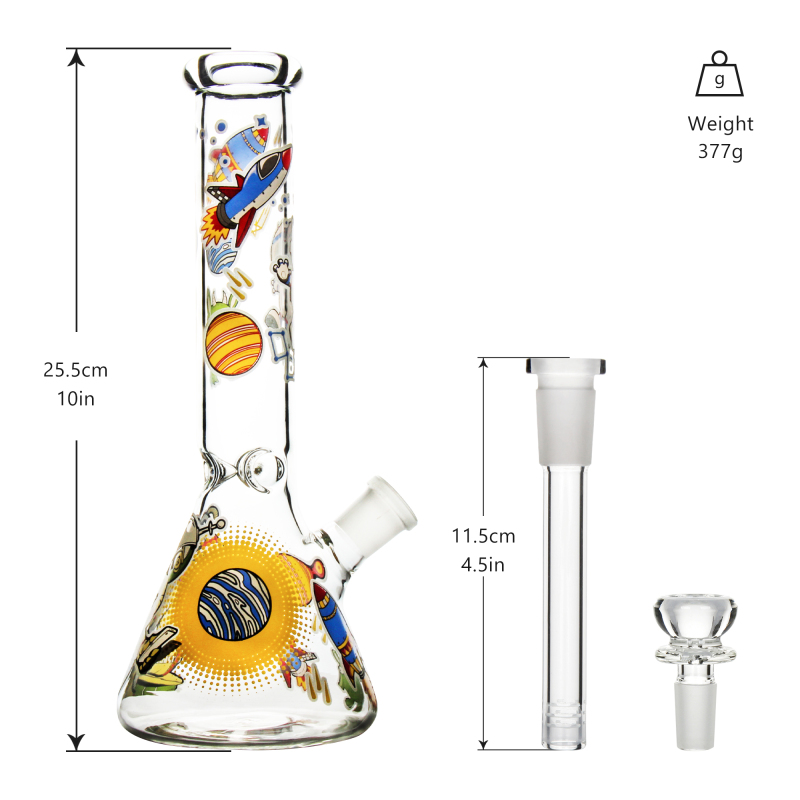 10 inches beaker bong for smoking