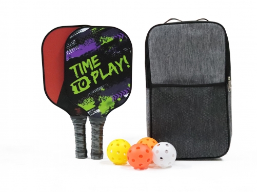 2021 The New colored carbon fiber pickleball paddles pickelball paddle set