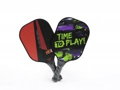 2021 The New colored carbon fiber pickleball paddles pickelball paddle set