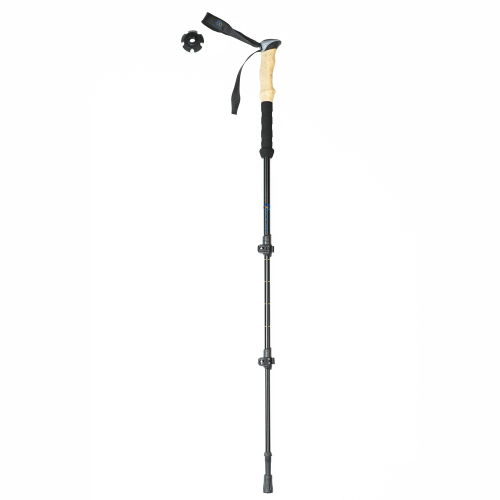 7075 Aluminum Trekking Poles 3 Sections Walking Multifunctional Outdoor Stick Alpenstock Hiking Camping Equipment Walking Stick