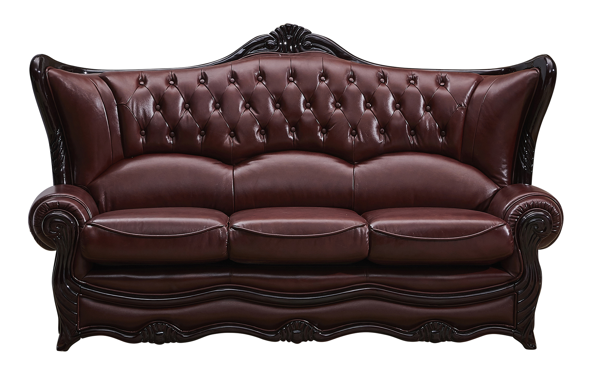 room decor ideas with burgundy leather sofa