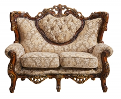 JHC Queensway Brown&Gold Fabric Sofa Set
