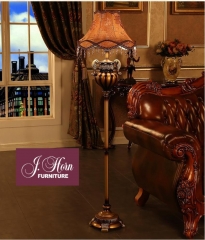 Elysee Antique Gold Floor Lamp