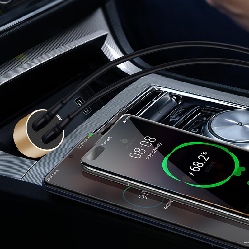 DC305 Dual USB/Aluminium Alloy Car Charger