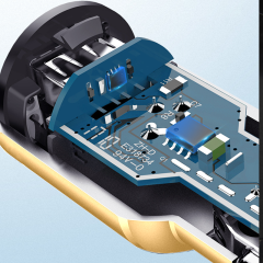 DC305 Dual USB/Aluminium Alloy Car Charger