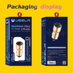 DC305 Dual USB/Aluminium Alloy Car Charger