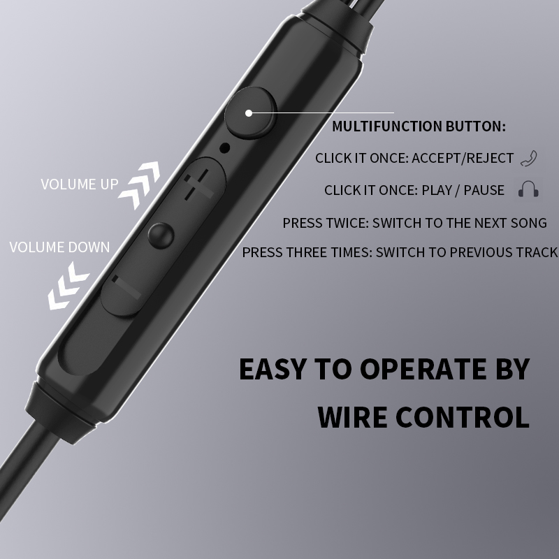 DR03 3.5MM Metal Subwoofer Earphone