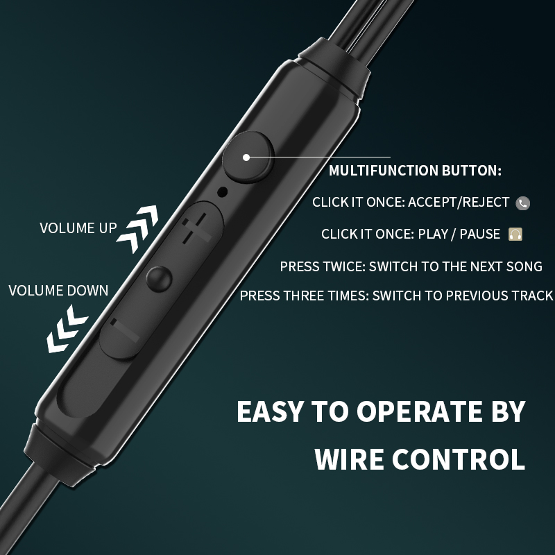 DR10 3.5MM Metal Music Earphone