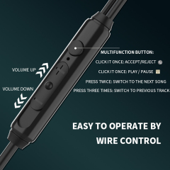 DR10 3.5MM Metal Music Earphone