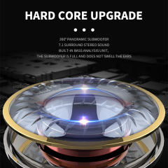 DR09 3.5MM Metal Wire Control Earphone