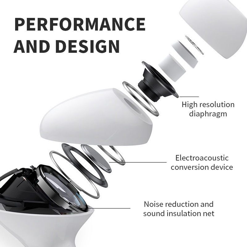 DR100 3.5MM Hifi Sound Wired Earphone