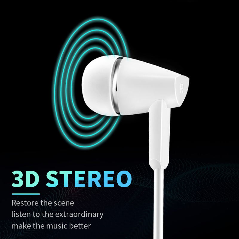 DR129 3.5mm Stereo Music Earphone