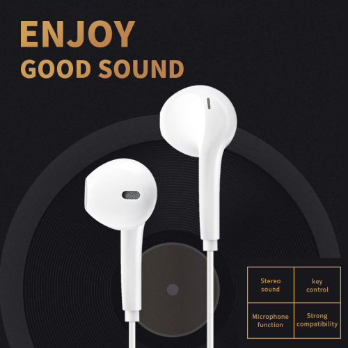 DR128 3.5mm Stereo Music Earphone