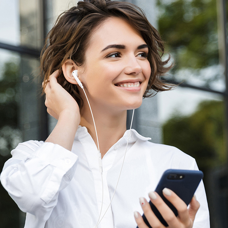 DR118 Digital Chip·TYPE-C Fully Compatible Wire Control Earphone