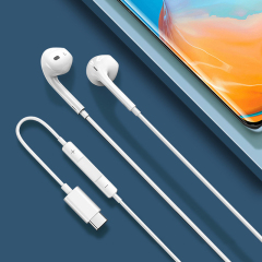 DR118 Digital Chip·TYPE-C Fully Compatible Wire Control Earphone