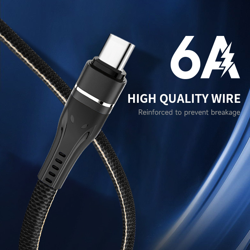 DX106-MPC Aluminum alloy braided fast charging data cable Micro&Lightning&Type-C