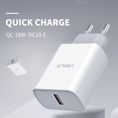 DC10-E 18W+QC3.0 Quick Charger