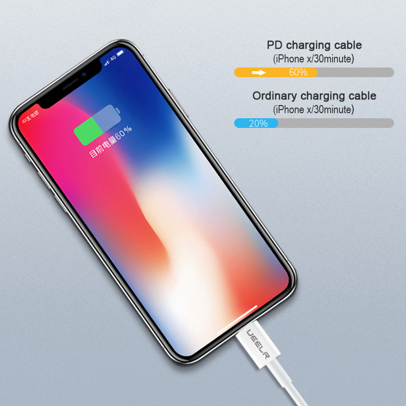 DX291 20W PD Fast Charging Data Cable 1M