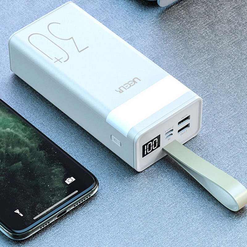 DY107 30000mAh Digital Display Torch Power Bank