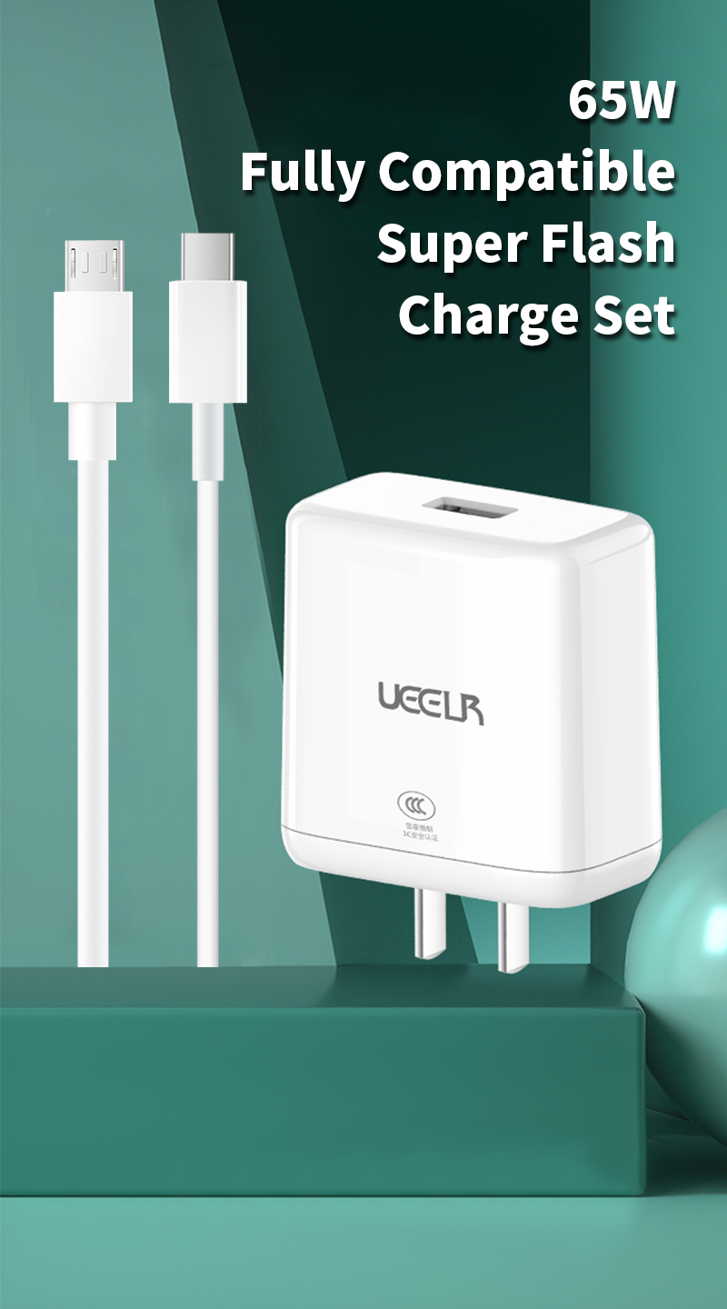 DC21-U-166W fully compatible super fast charging set
