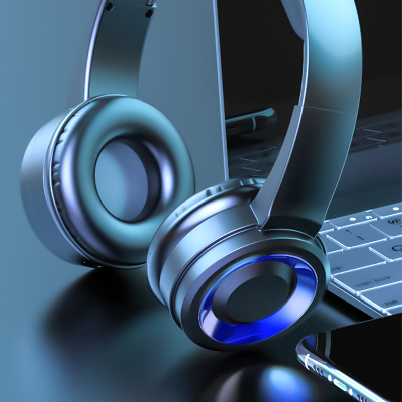 DL122 Foldable Headset Bluetooth Headset 8D Surround Sound