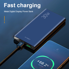 DY291 10000mAh Fully Compatible·Metal Digital Display Power Bank