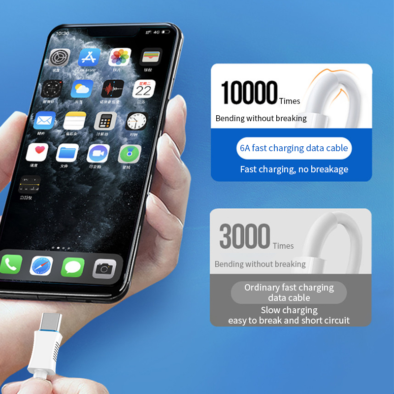 DX108 Fast charging data cable Micro&Lightning&Type-C