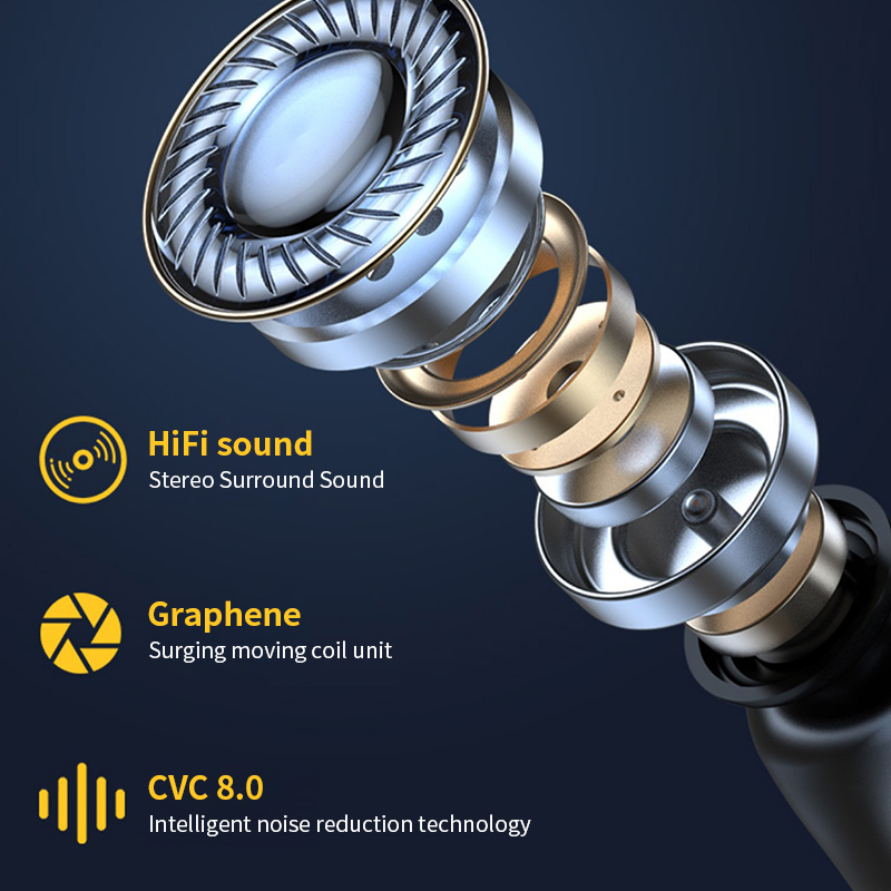 DL114 Wireless bluetooth earphone hanging ear type IPX5 waterproof