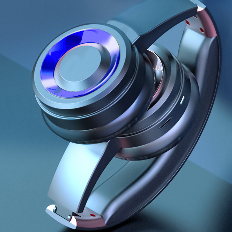 DL122 Foldable Headset Bluetooth Headset 8D Surround Sound