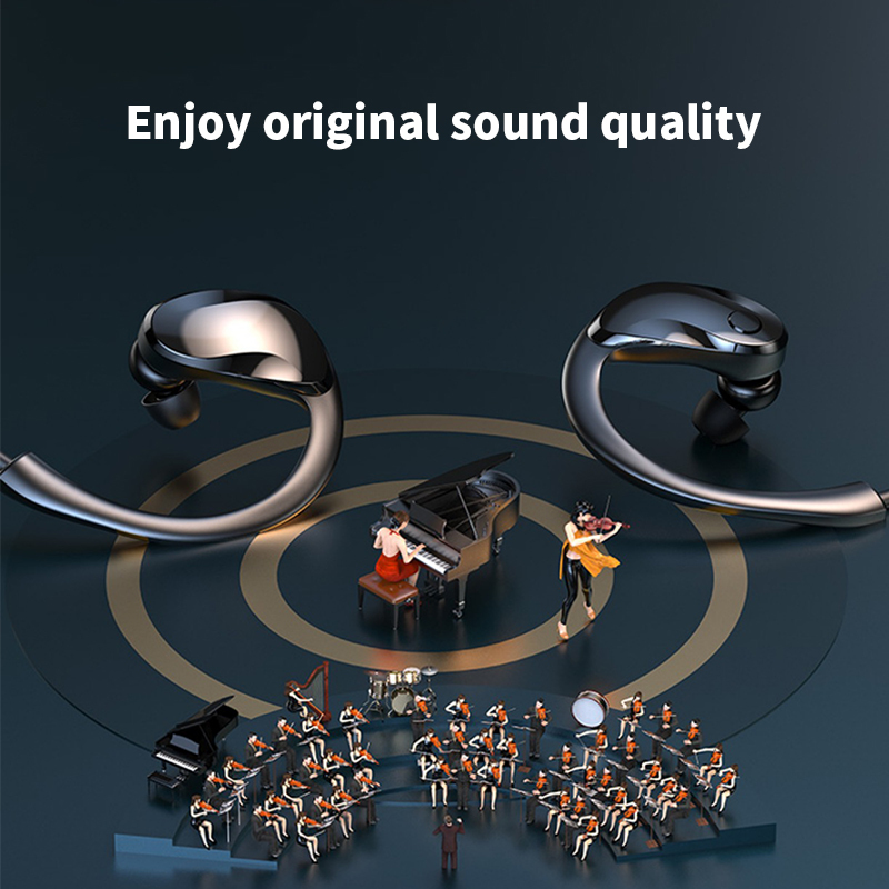 DL114 Wireless bluetooth earphone hanging ear type IPX5 waterproof