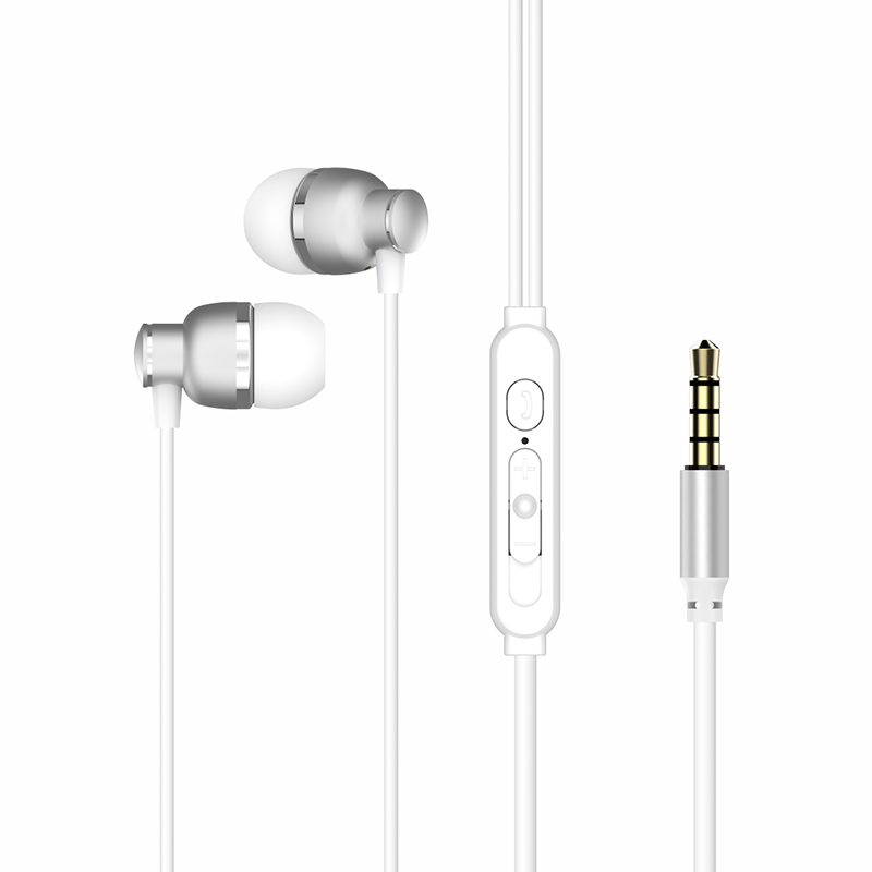 DR133W 3.5MM Metal In-ear Wired Earphone
