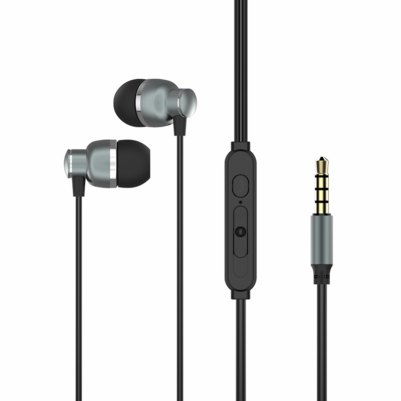 DR133W 3.5MM Metal In-ear Wired Earphone