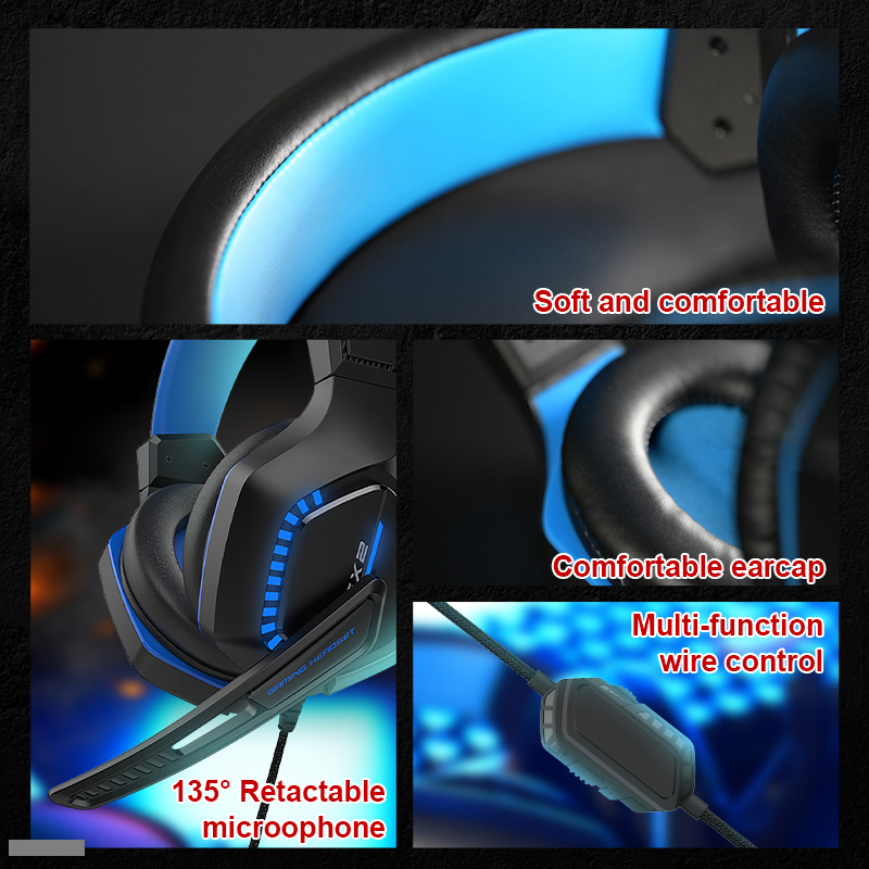 DR143 3.5MM Colorful Gaming Headset