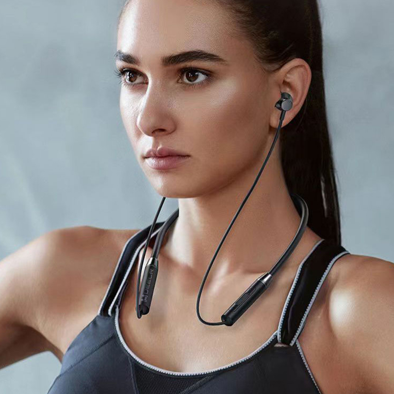 HE05(DL123) Neck hanging magnetic wireless sports headphones