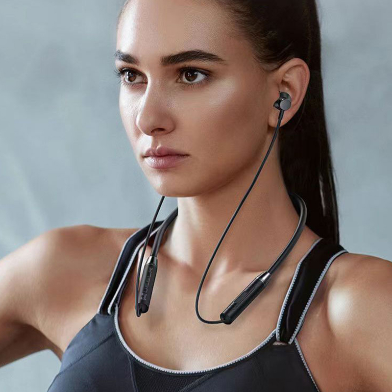 HE05(DL123) Neck hanging magnetic wireless sports headphones