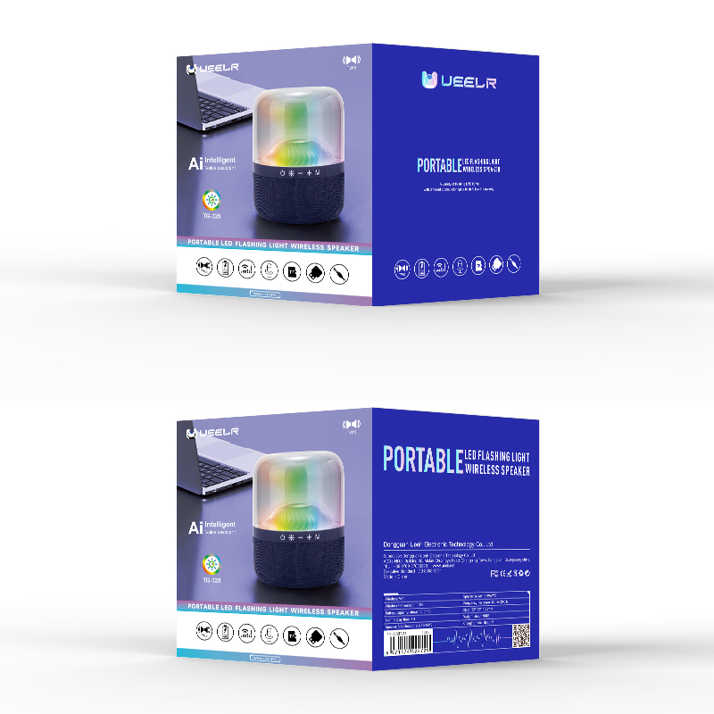 TG-325(DV11) PORTABLE LED FLASHING LIGHT WIRELESS SPEAKER