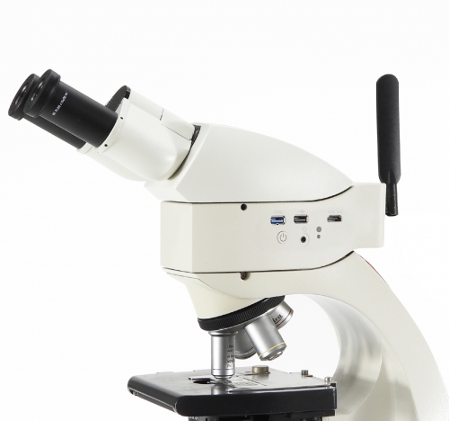 Separated type solution for binocular microscope