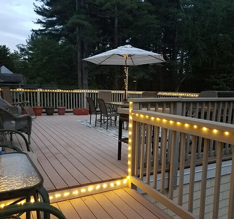 “ These little lights are great! I was worried they'd be dim but they are are really bright. I think they help keep the bugs away at night (by distracting them from us!) I've wanted lights on our deck for years - wish I had bought these forever ago!”