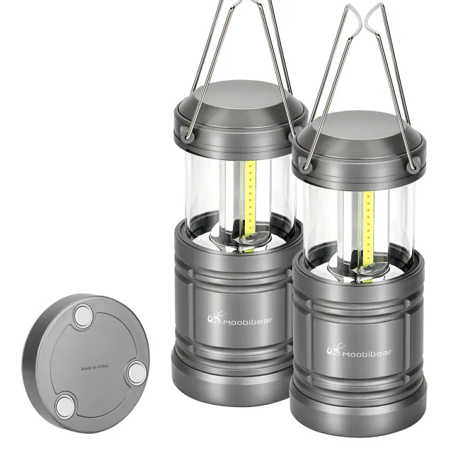 Battery Operated LED Lantern with Magnetic Base