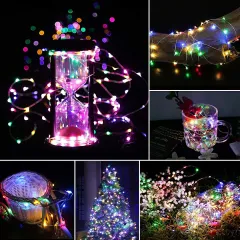 33ft USB Powered Fairy Lights with Remote