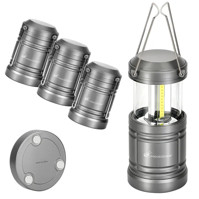 Battery Operated LED Lantern with Magnetic Base