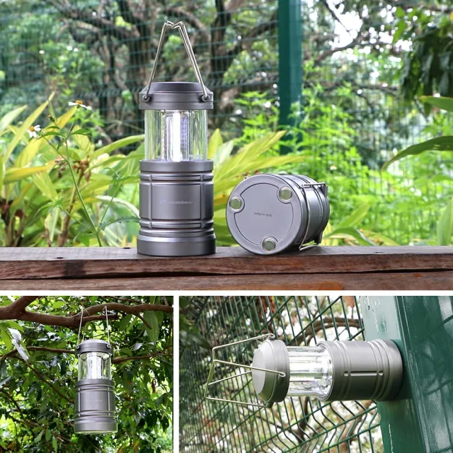 Battery Operated LED Lantern with Magnetic Base