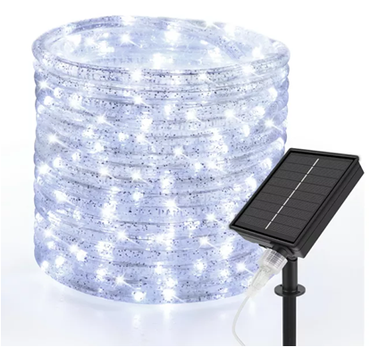 Cool White Solar Rope Lights Shopping Online