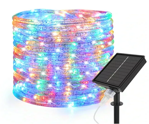 Multi-Colored Solar Rope Lights