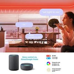 16.4FT/5M Smart WiFi LED Strip Lights For Home Interior Decoration