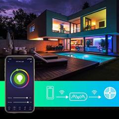 16.4FT/5M Smart WiFi LED Strip Lights For Home Interior Decoration